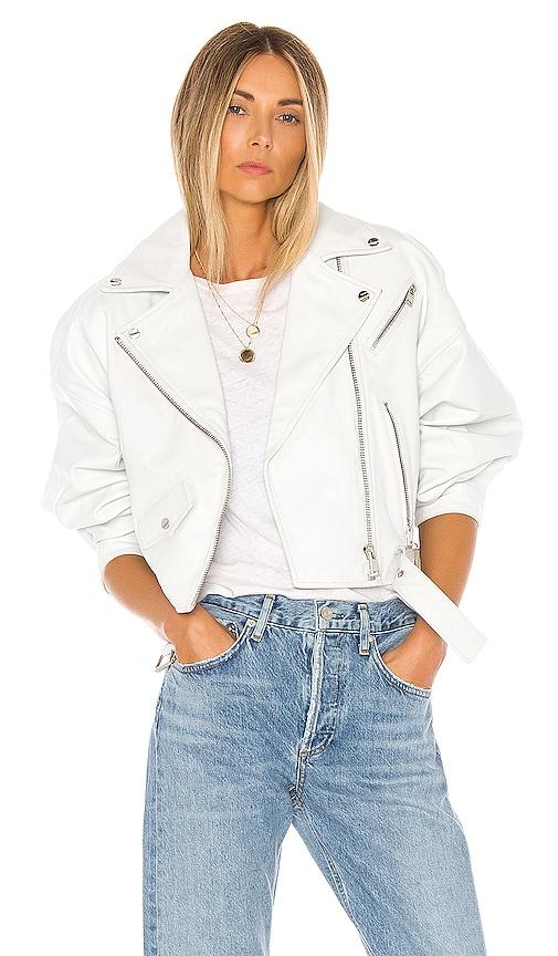 lamarque x revolve dylan jacket in white.