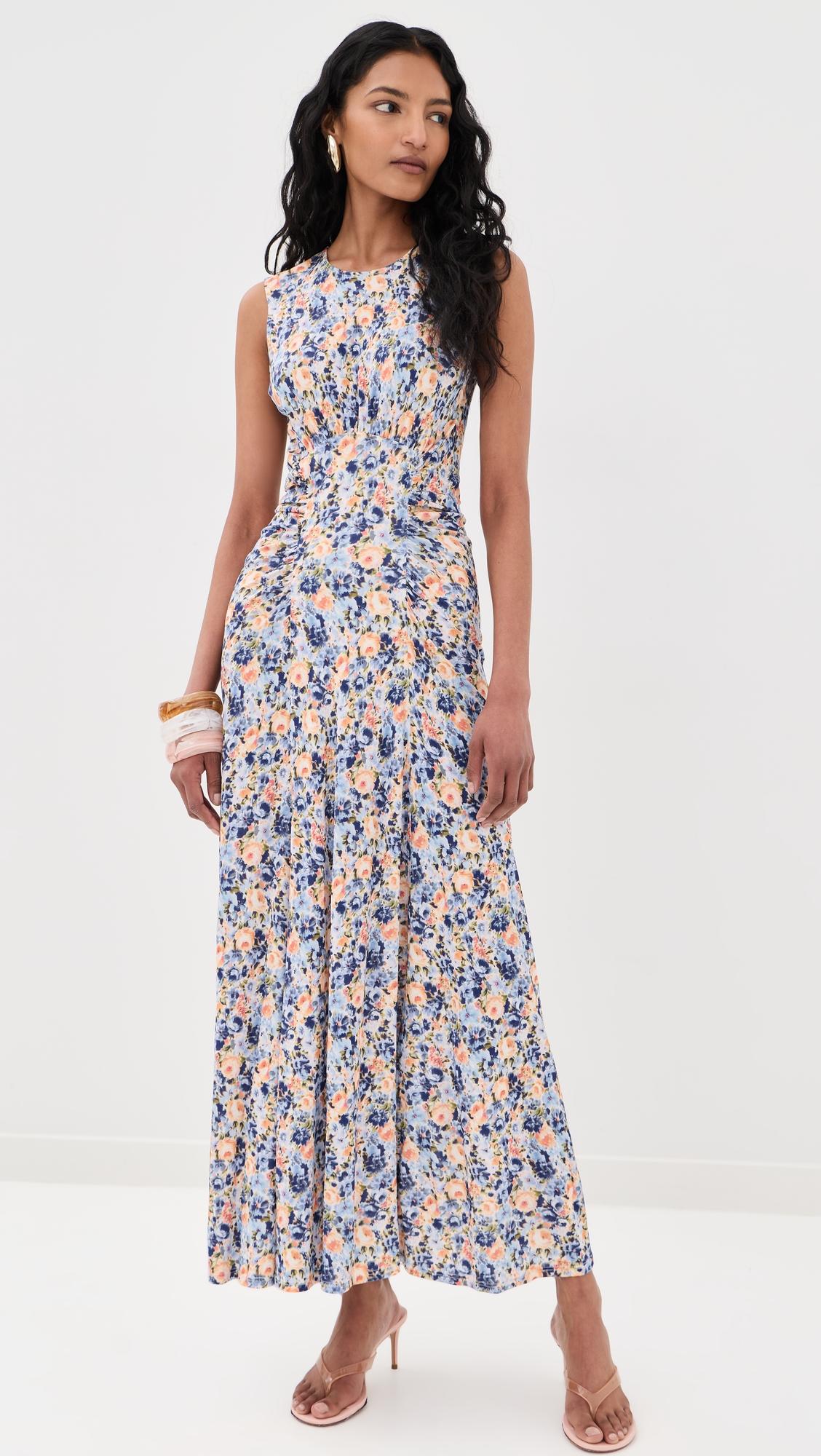 lana ruched jersey dress