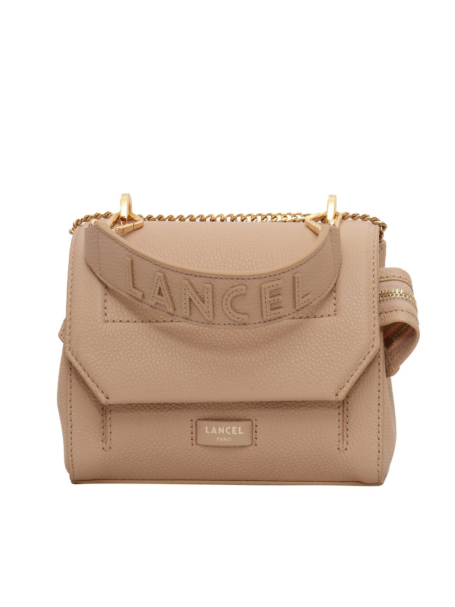 lancel s flap bag