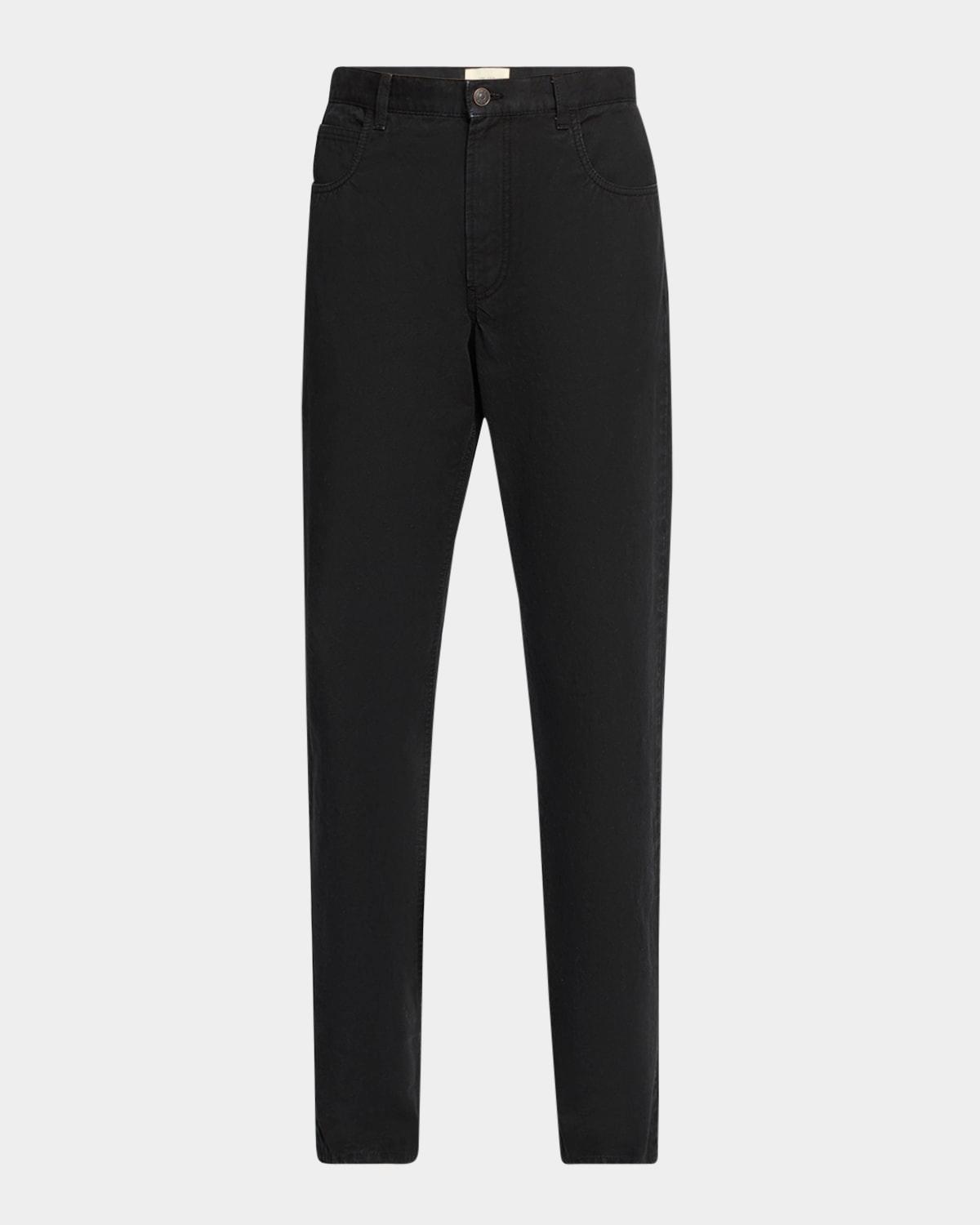 landais mid-rise straight-leg jeans