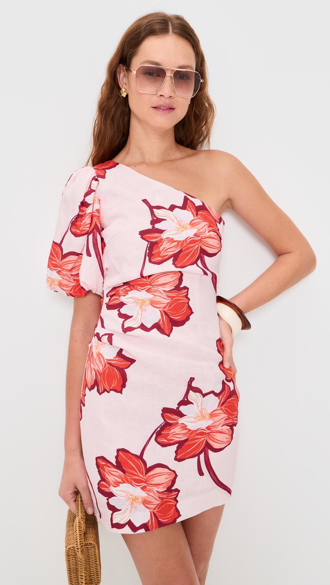 lani one shoulder mini dress