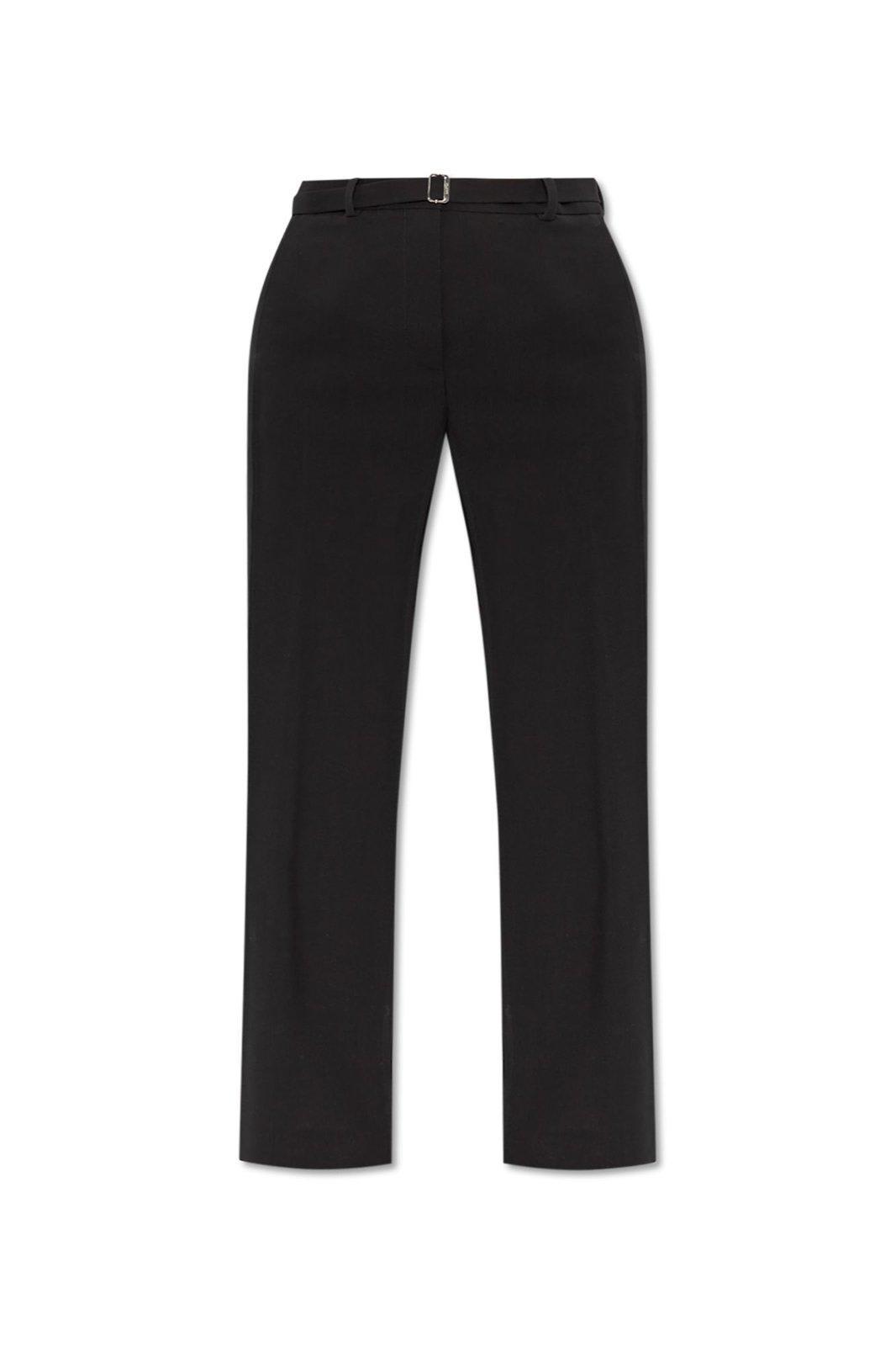 lanvin belted tailored trousers
