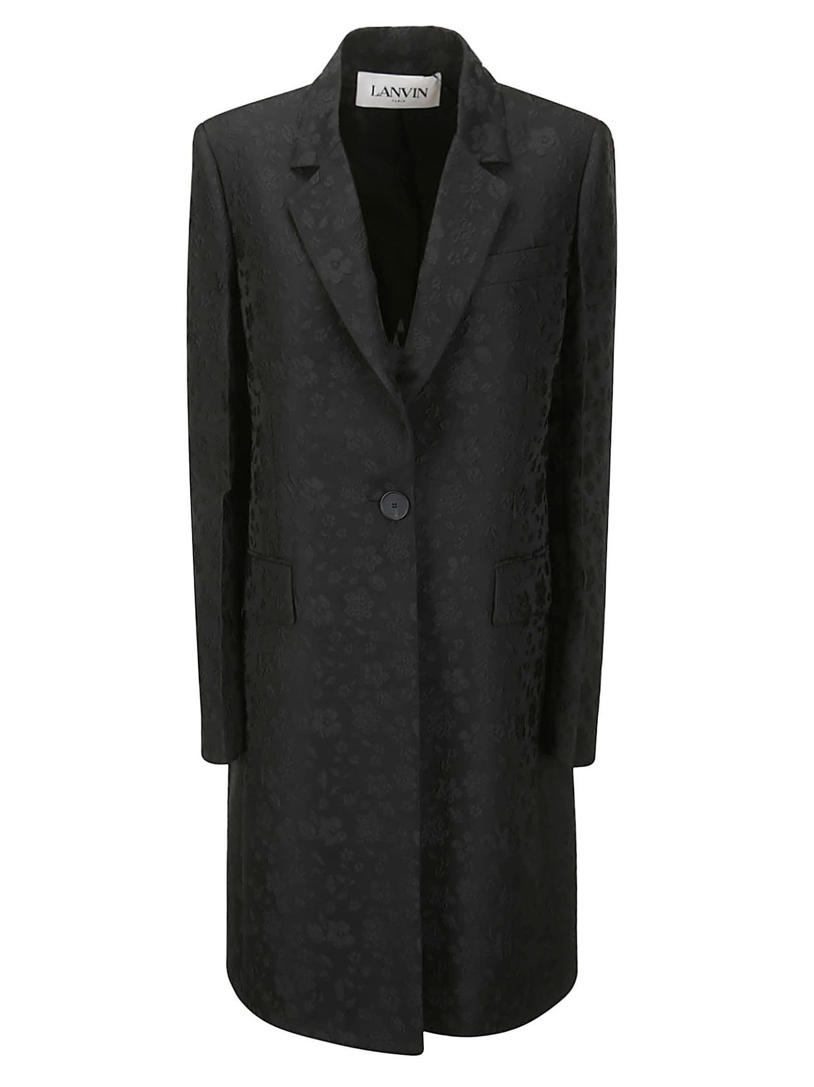 lanvin evening cape coat