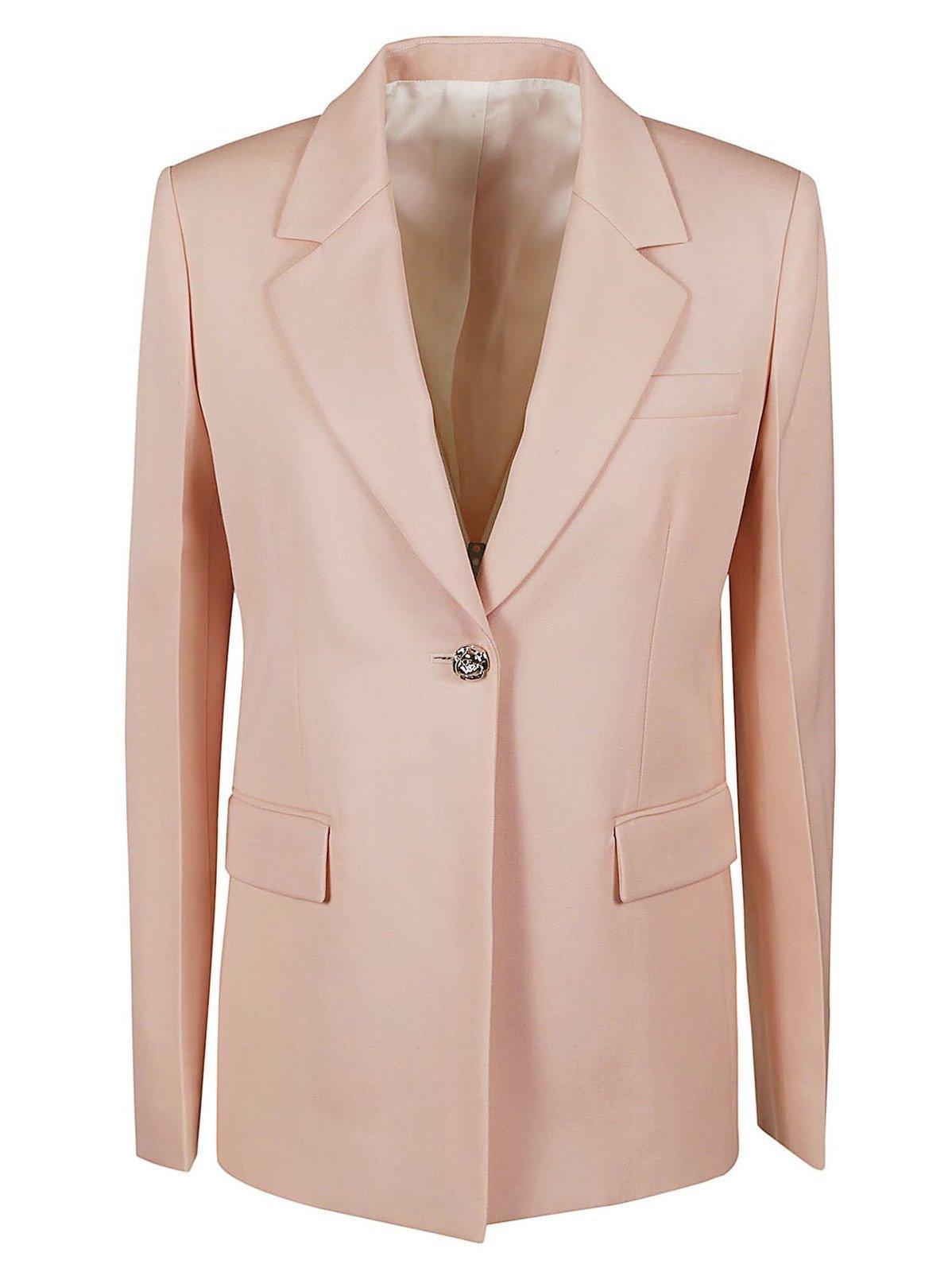 lanvin single-buttoned blazer