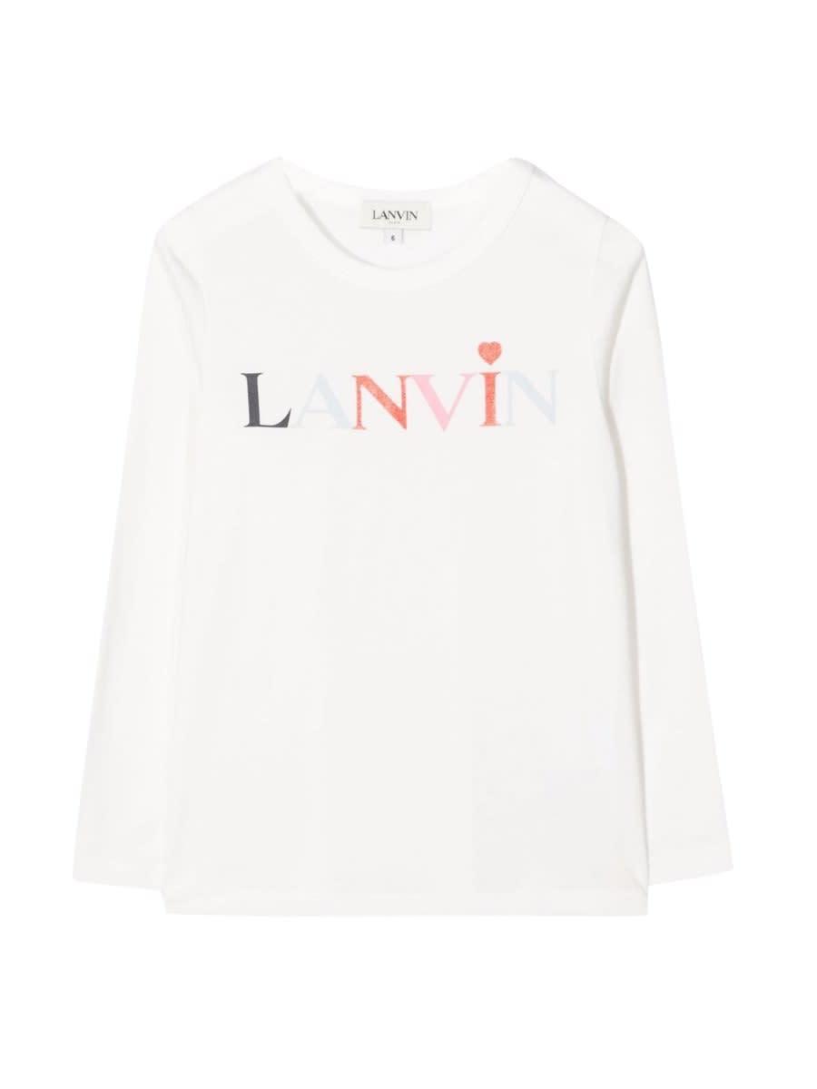 lanvin t-shirt con logo