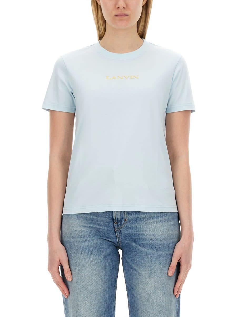 lanvin t-shirt with logo