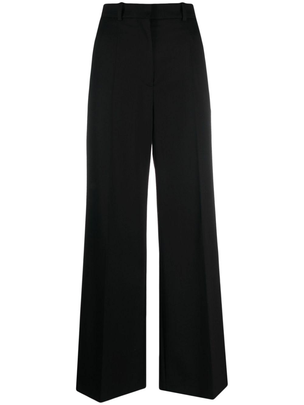 lanvin trousers black outer: buffalo horn - women