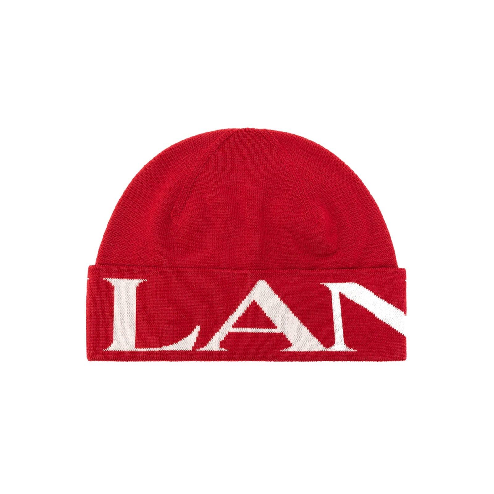 lanvin wool hat