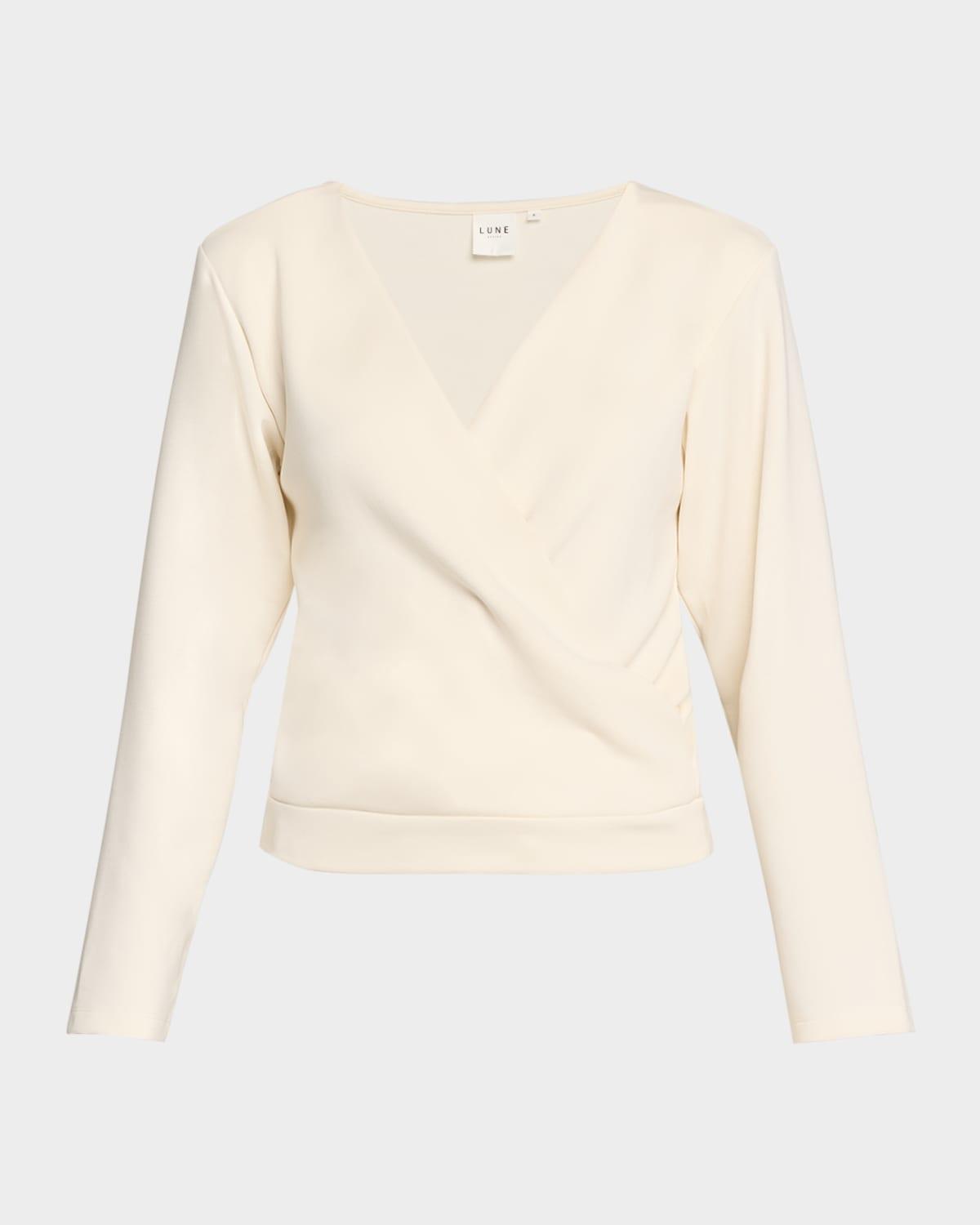 lara wrap top