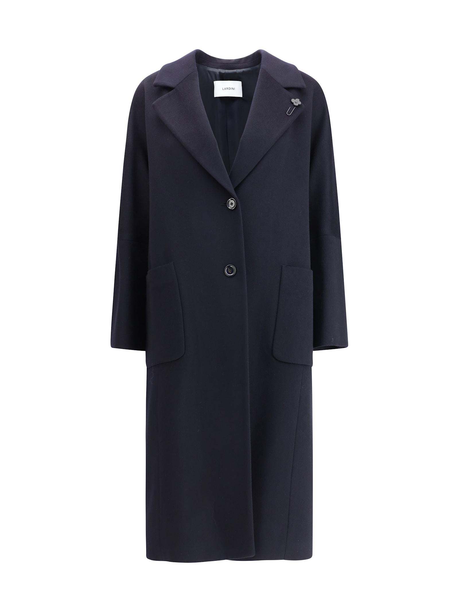lardini cashmere oversized coat