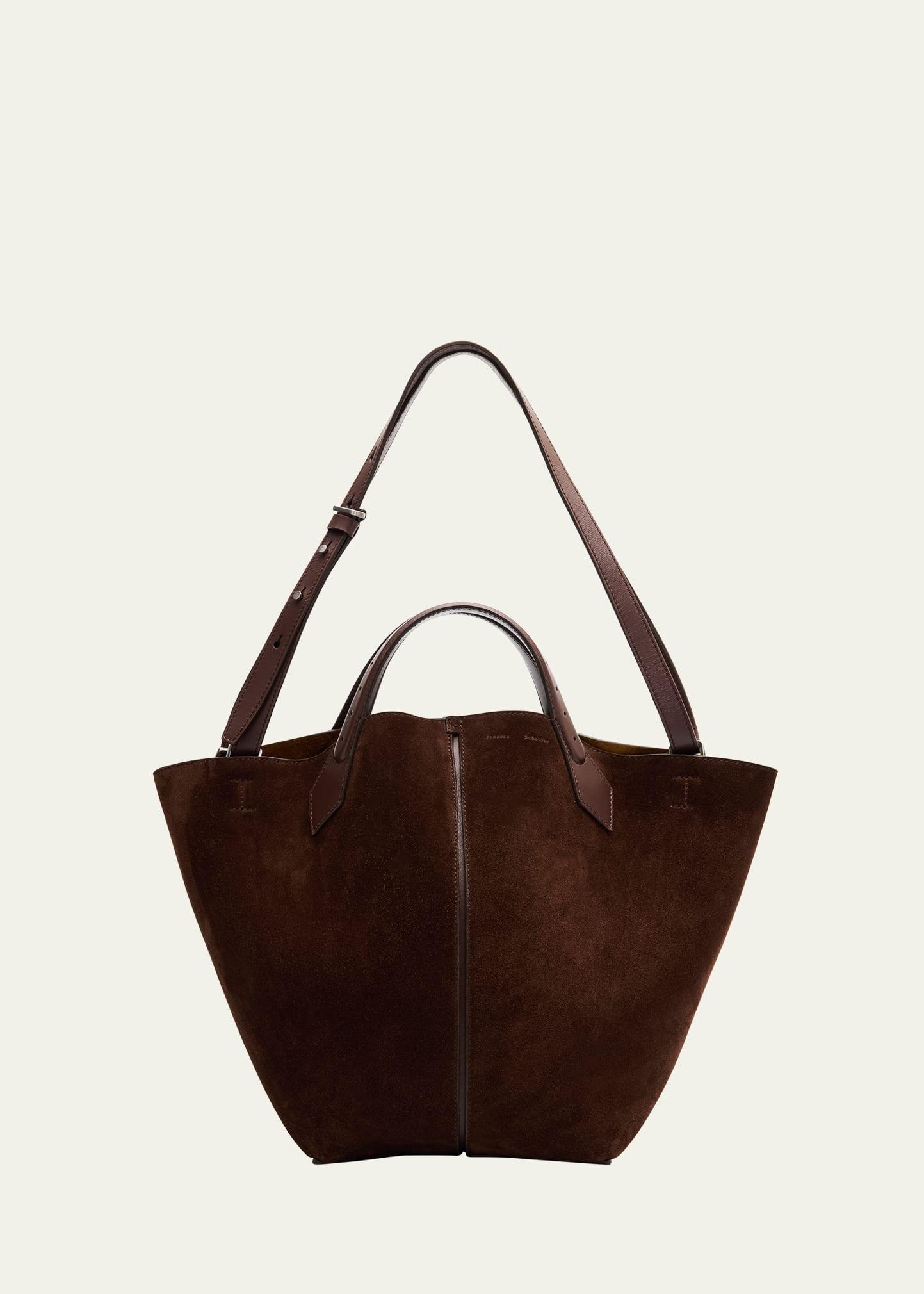 large chelsea suede tote bag