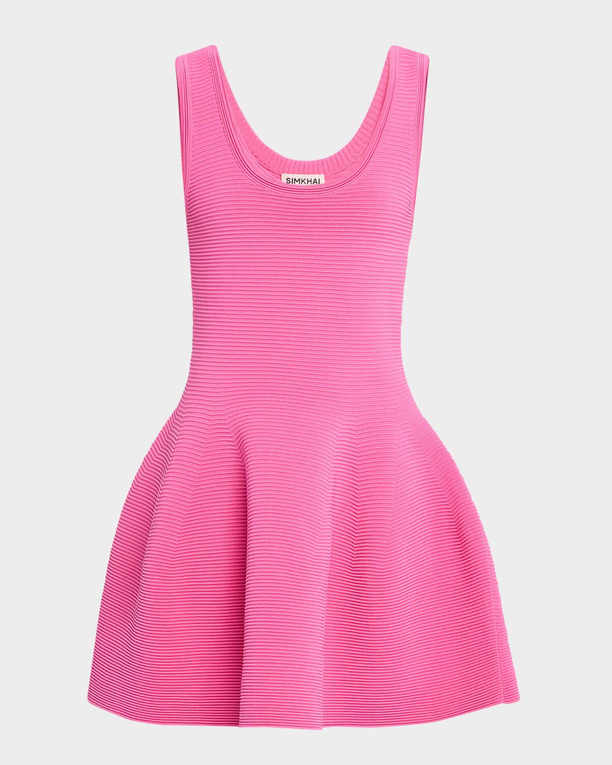 larina ribbed mini dress