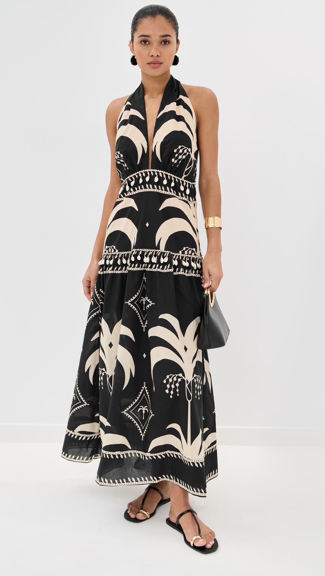 latin rhythms maxi dress