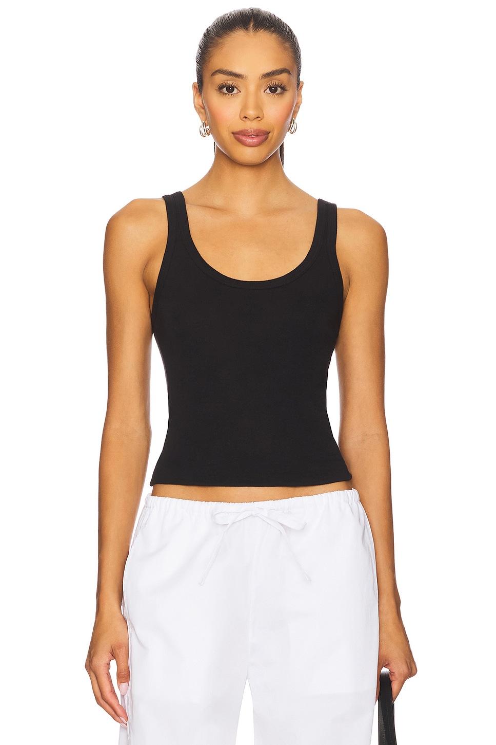 laura scoop neck tank