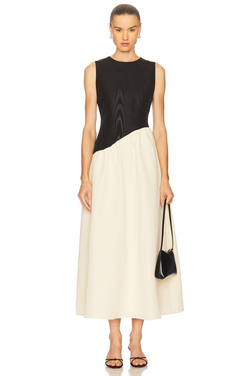laurel moire midi dress