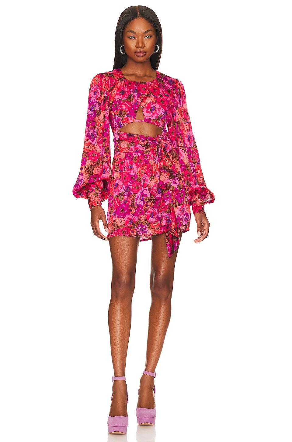 lauren long sleeve mini dress