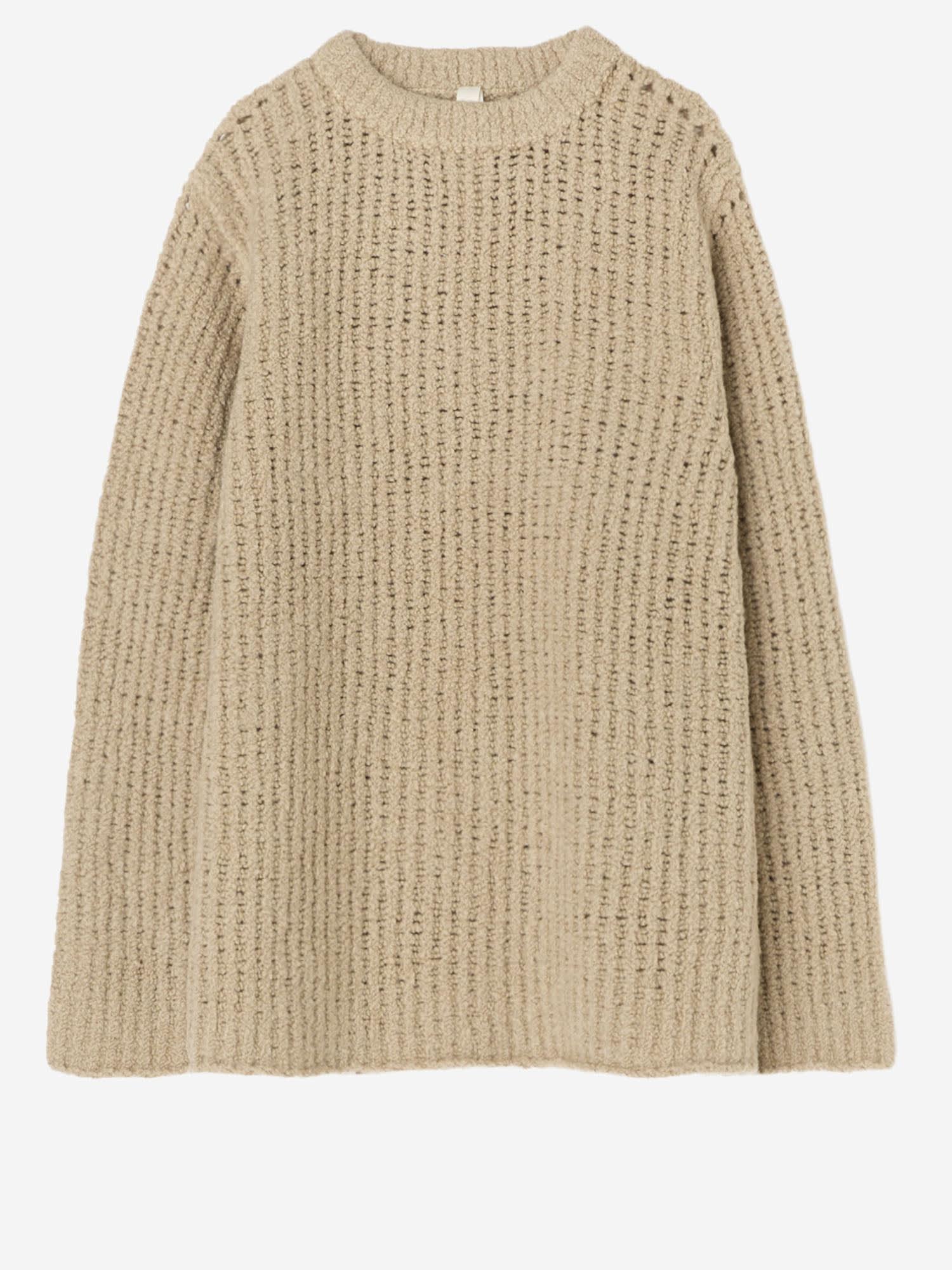 lauren manoogian corded wool sweater