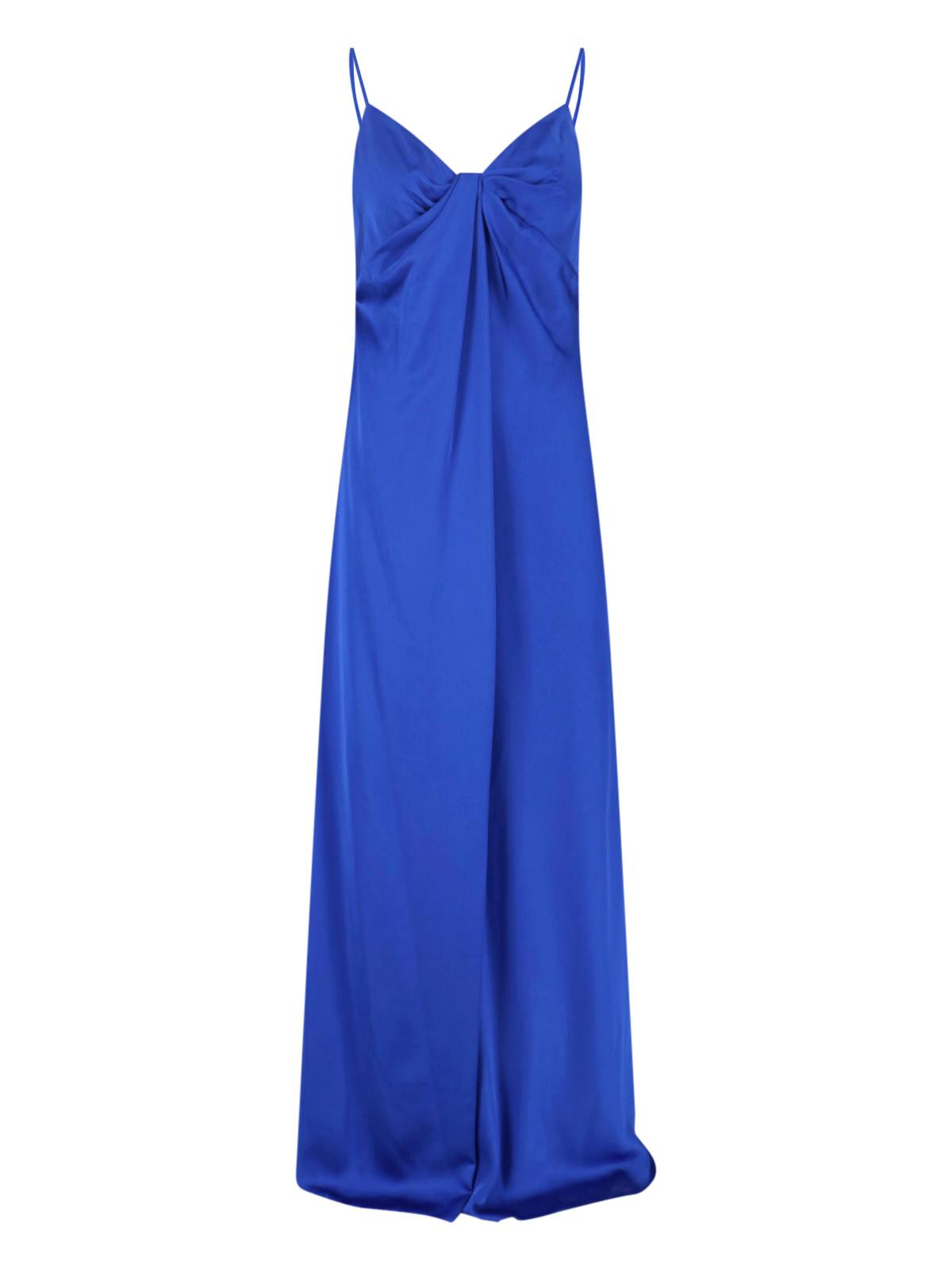 lauren ralph lauren lauren ralph dresses blue recycled polyester - women