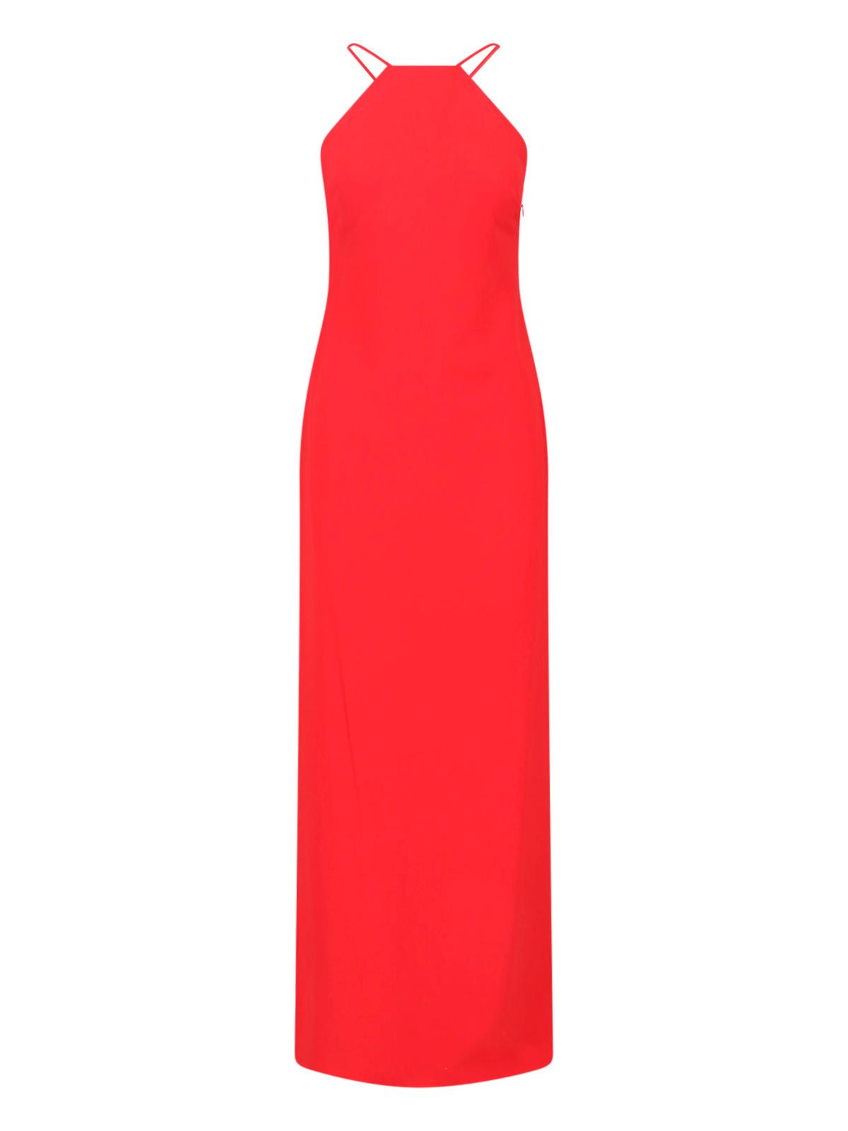 lauren ralph lauren lauren ralph dresses red recycled polyester - women