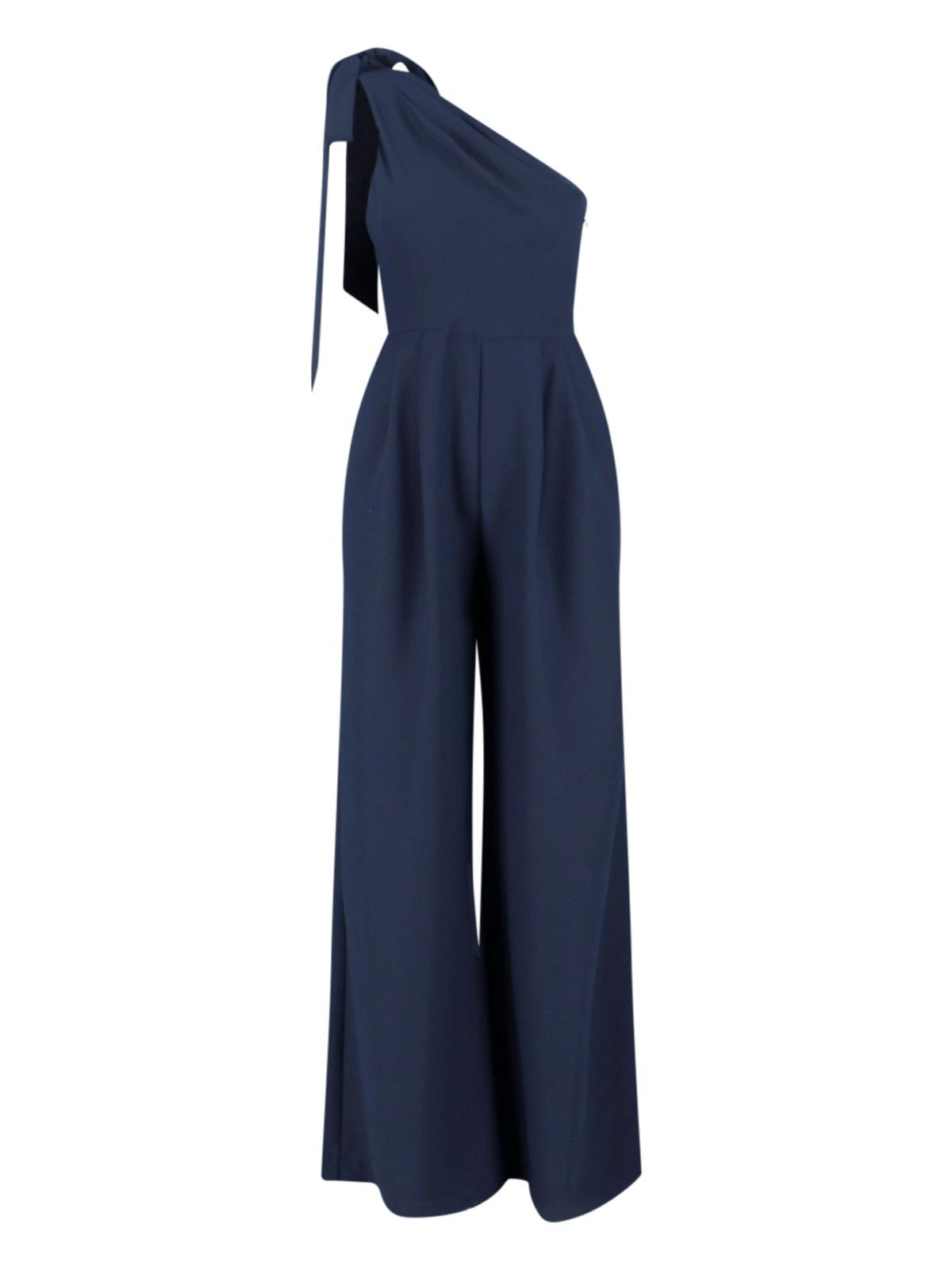 lauren ralph lauren one shoulder jumpsuit