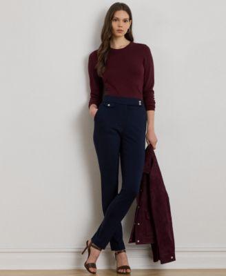 lauren ralph lauren womens ponte ankle pant p xs xxl