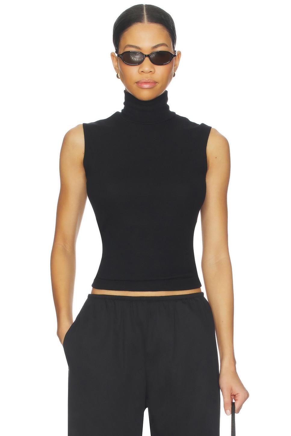 lauren sleeveless turtleneck