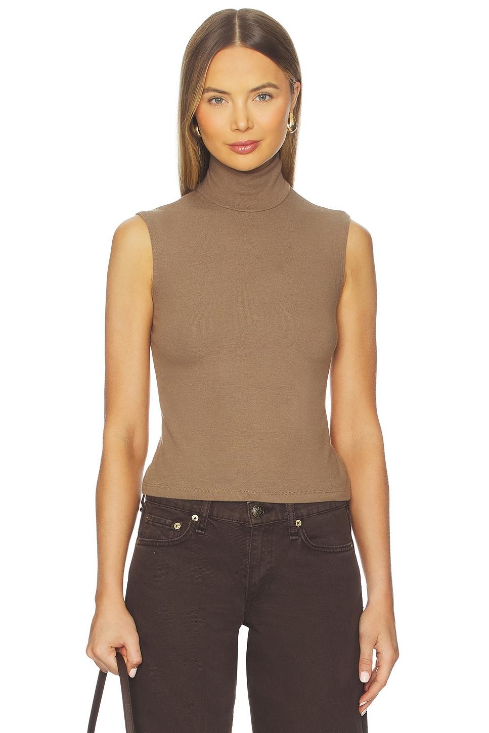lauren sleeveless turtleneck