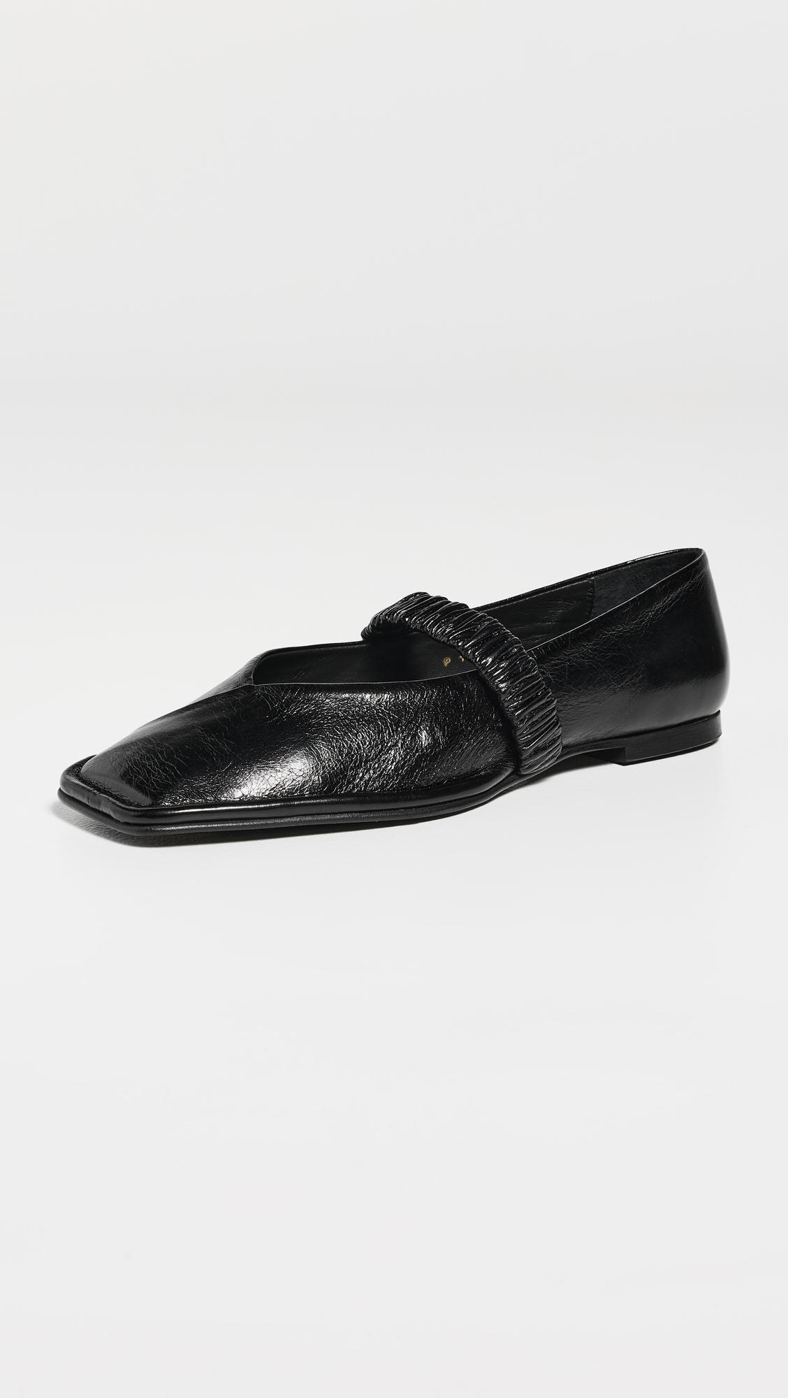 lautan leather ballet flats