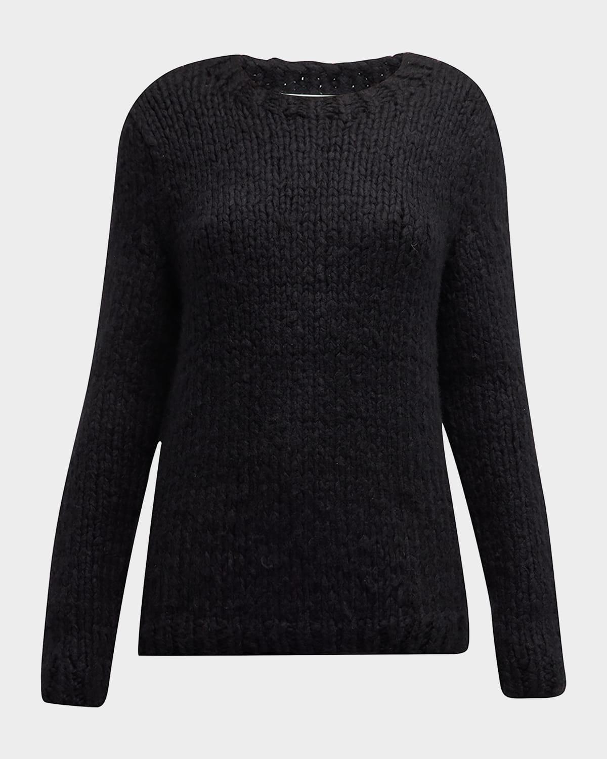 lawrence cashmere crewneck sweater