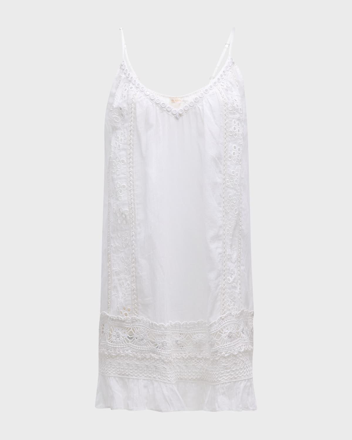 laylah crochet mini dress