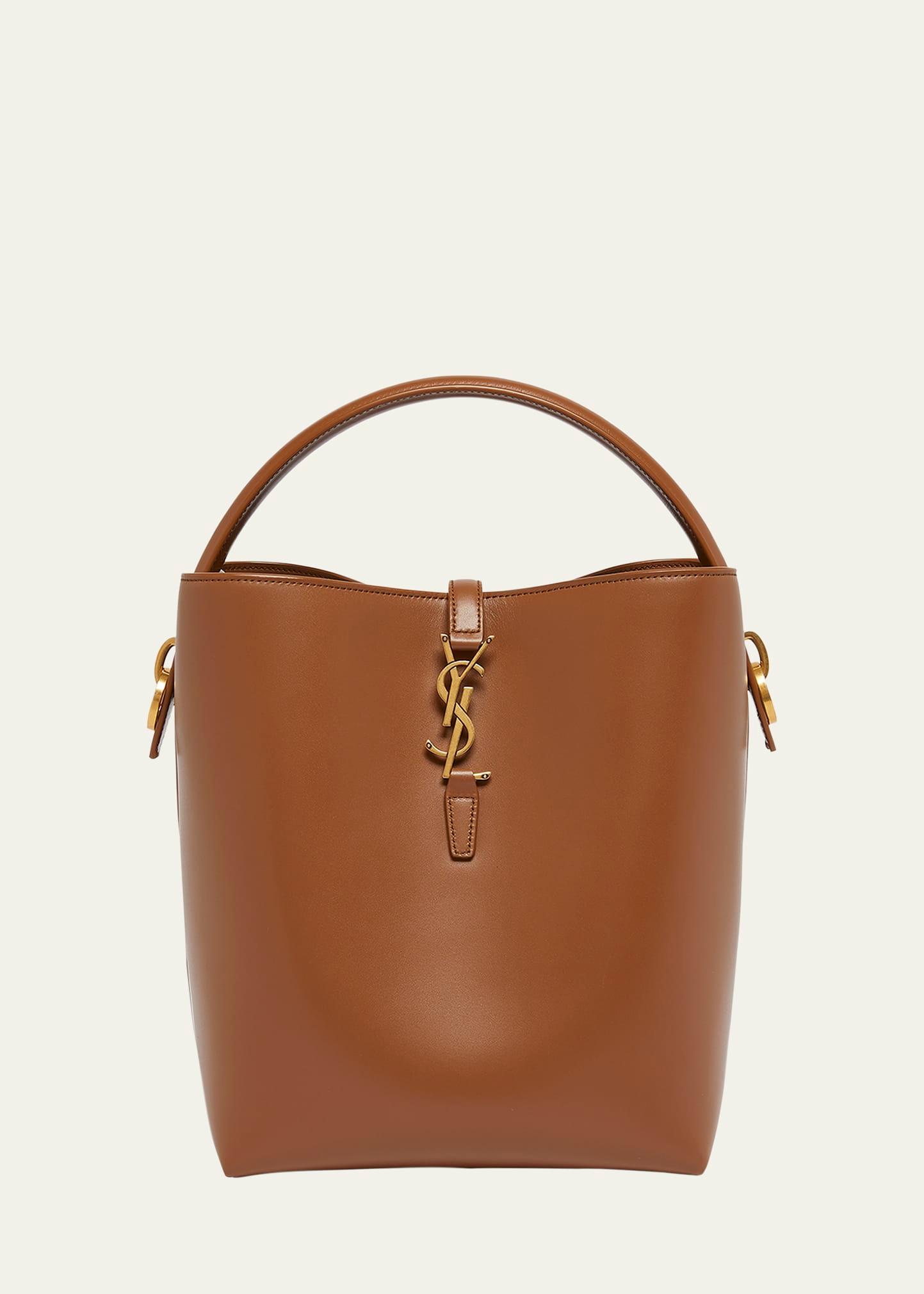 le 37 ysl bucket bag in smooth leather