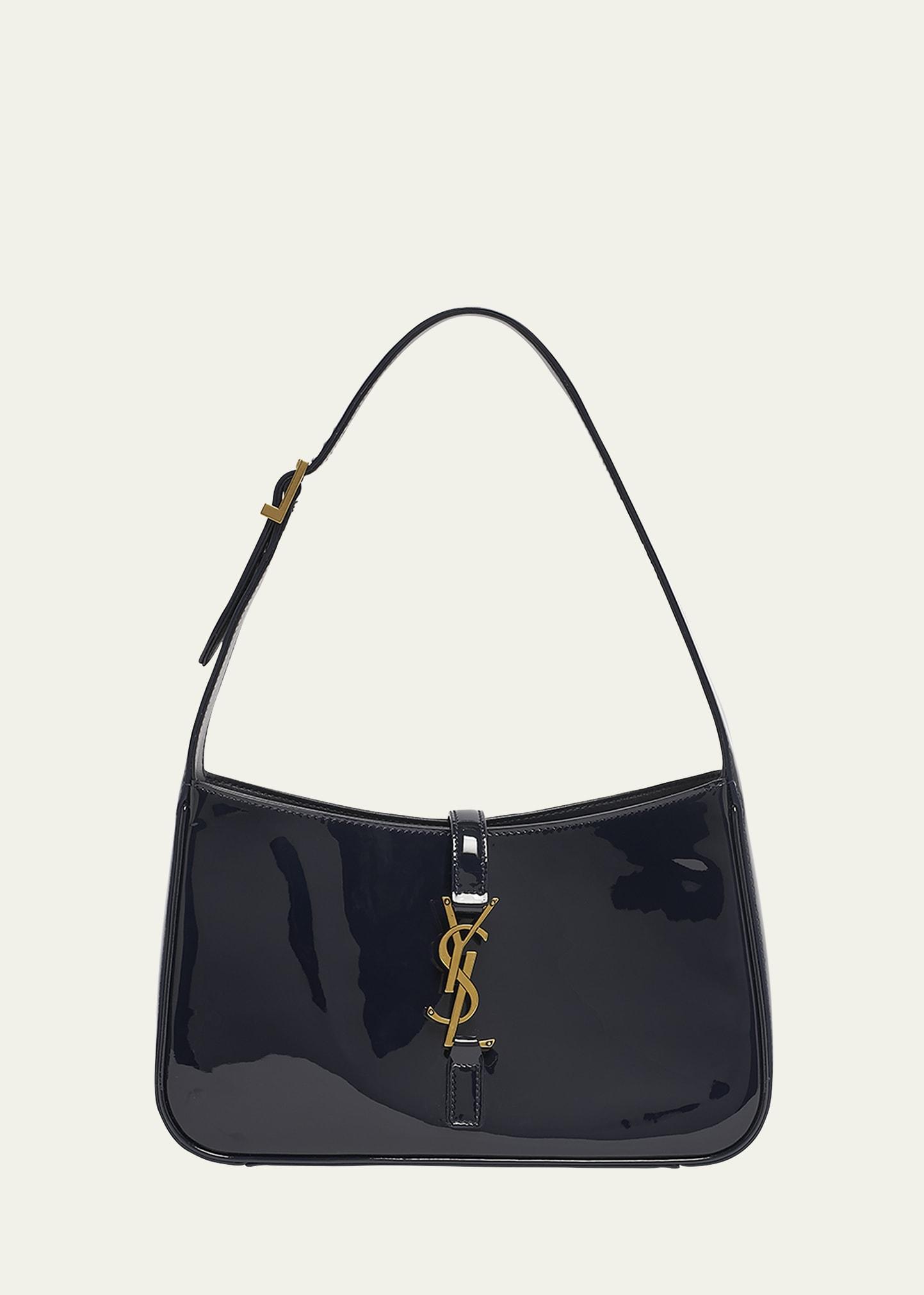 le 5 a 7 shoulder bag in patent leather