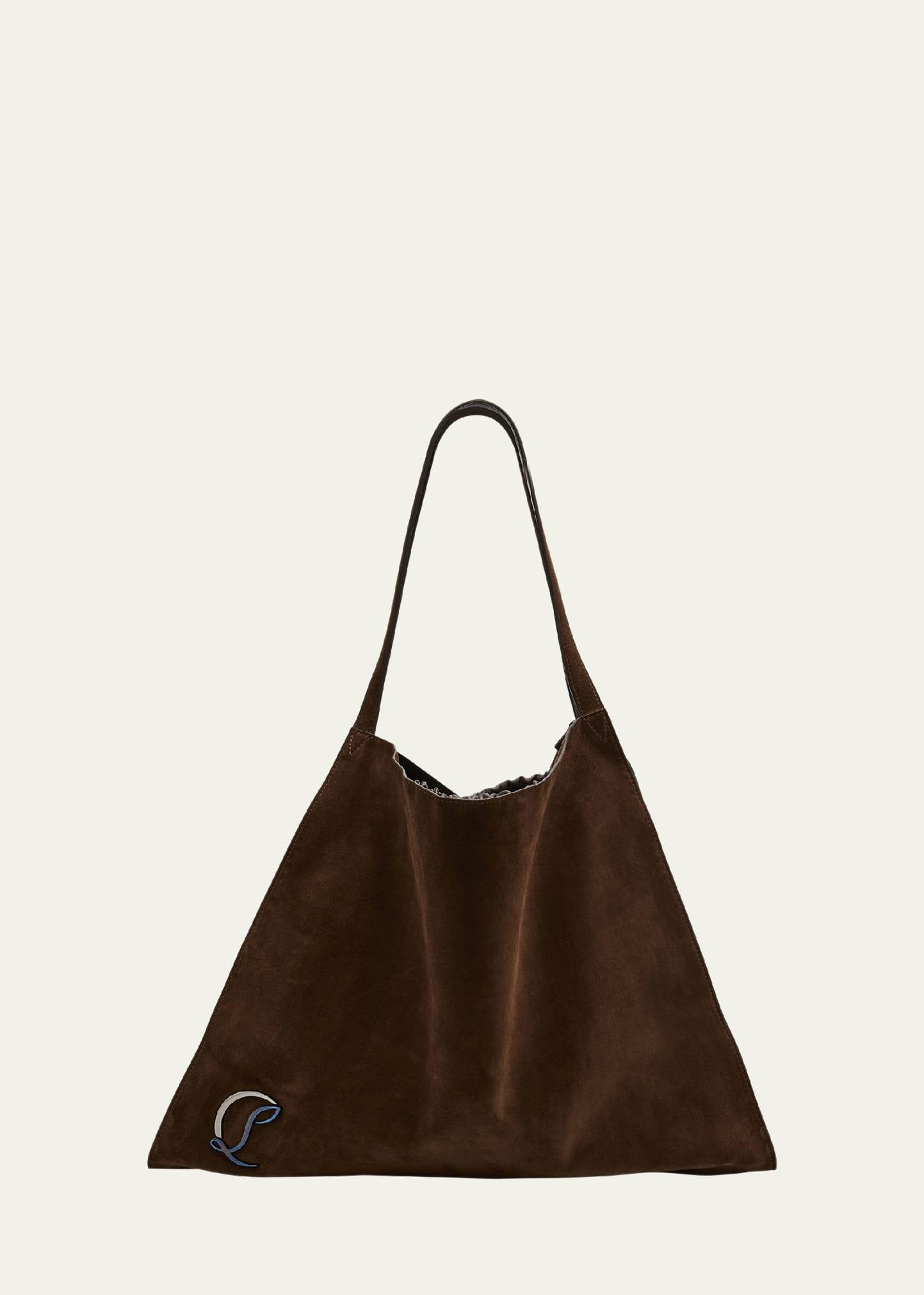 le 54 tote in suede