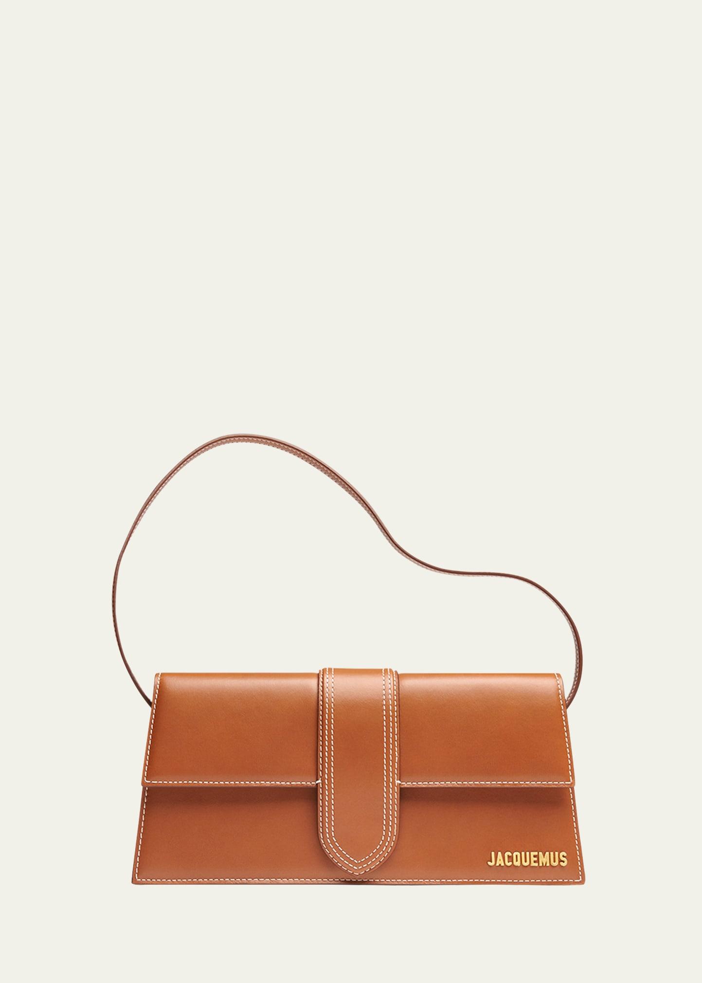 le bambino long leather shoulder bag