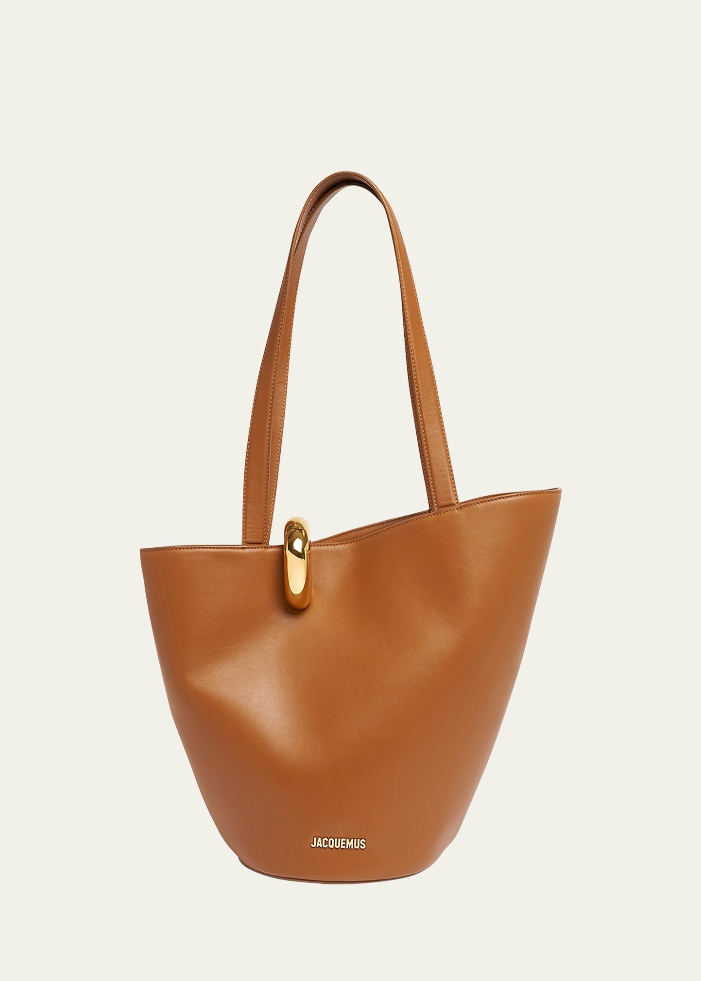 le bambola moyen leather shoulder bag