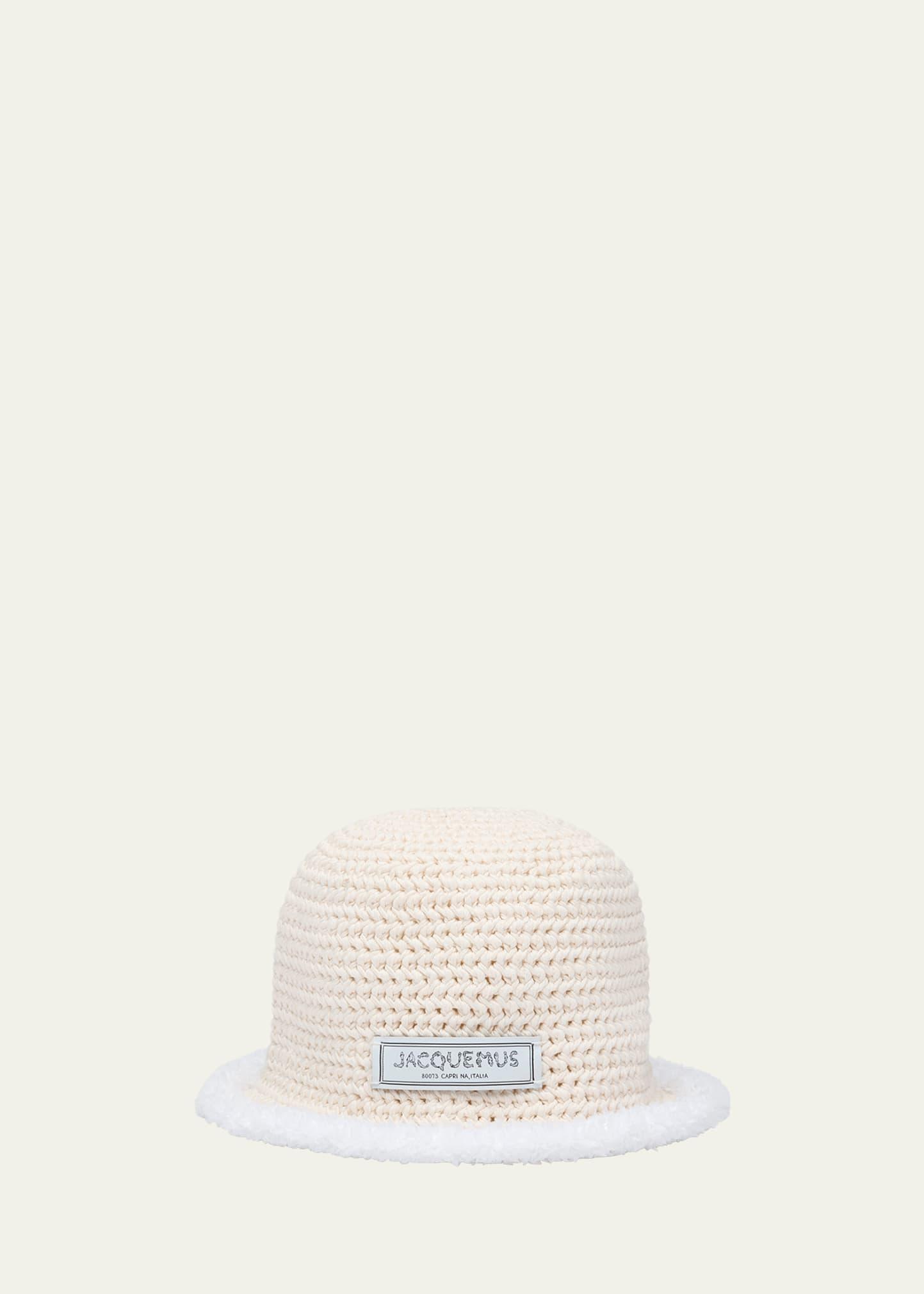 le bob bordino bucket hat with sherpa trim
