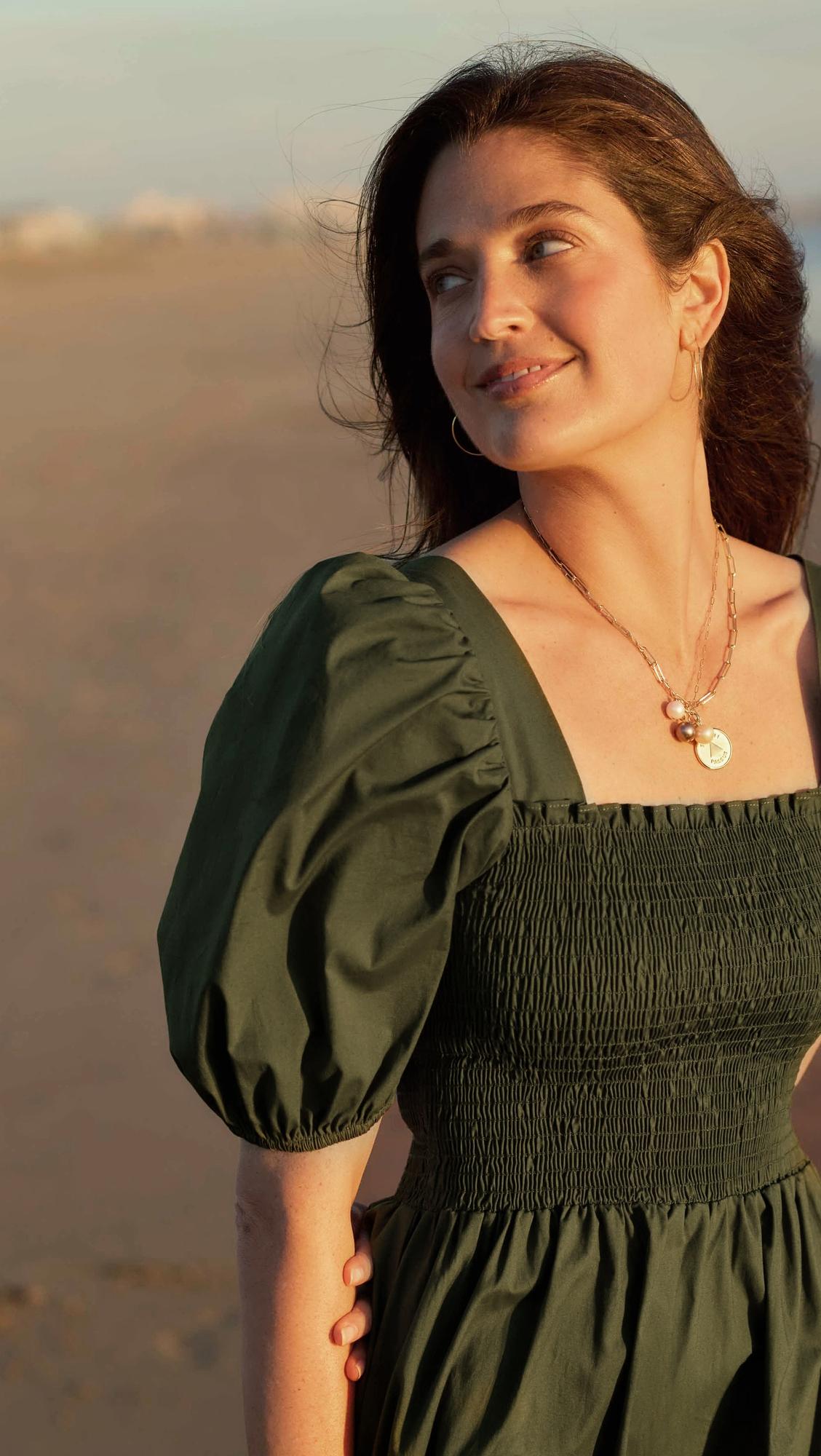 le bop x mally k. goldman bristol midi dress