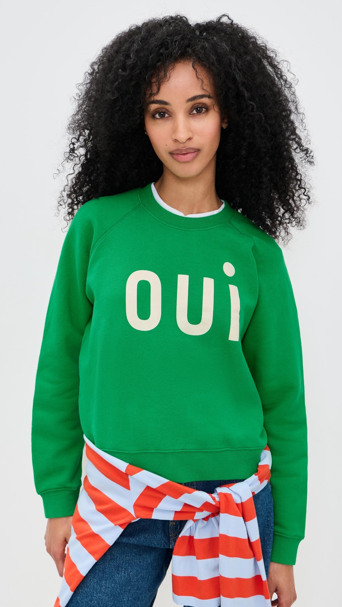 le court sweatshirt