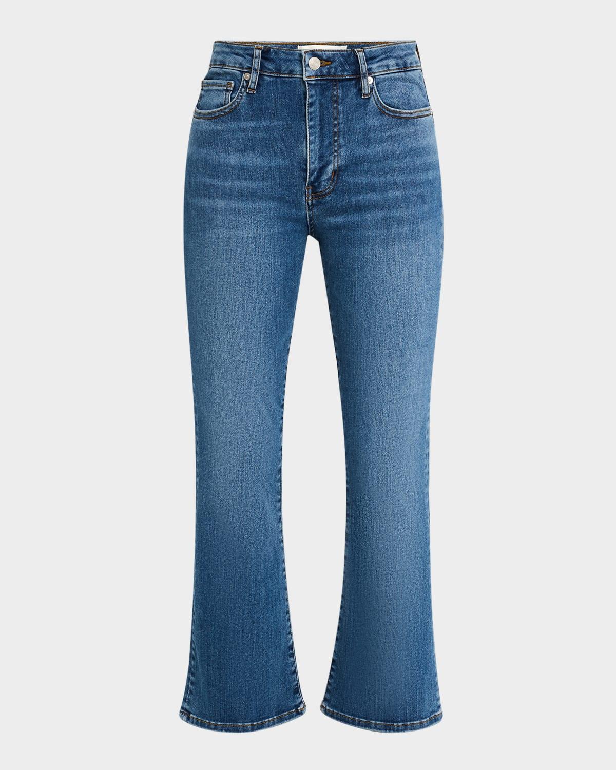 le crop mini boot jeans