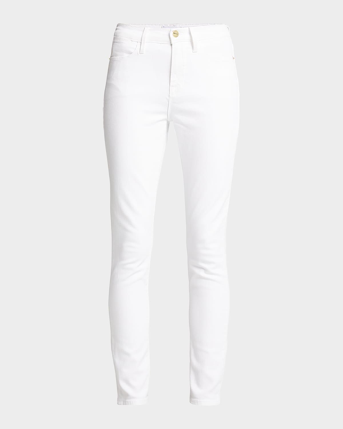 le high skinny ankle jeans