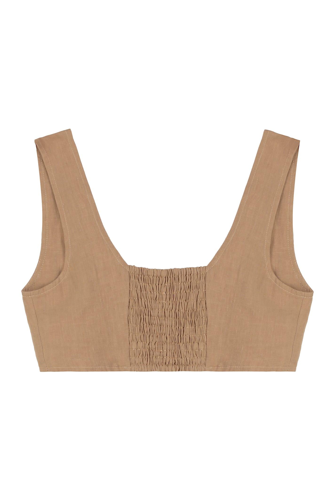 le kasha linen tank top