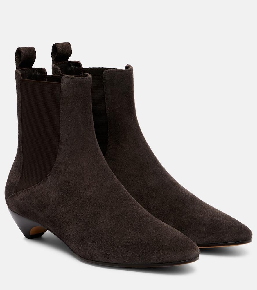 le monde béryl allegra suede ankle boots