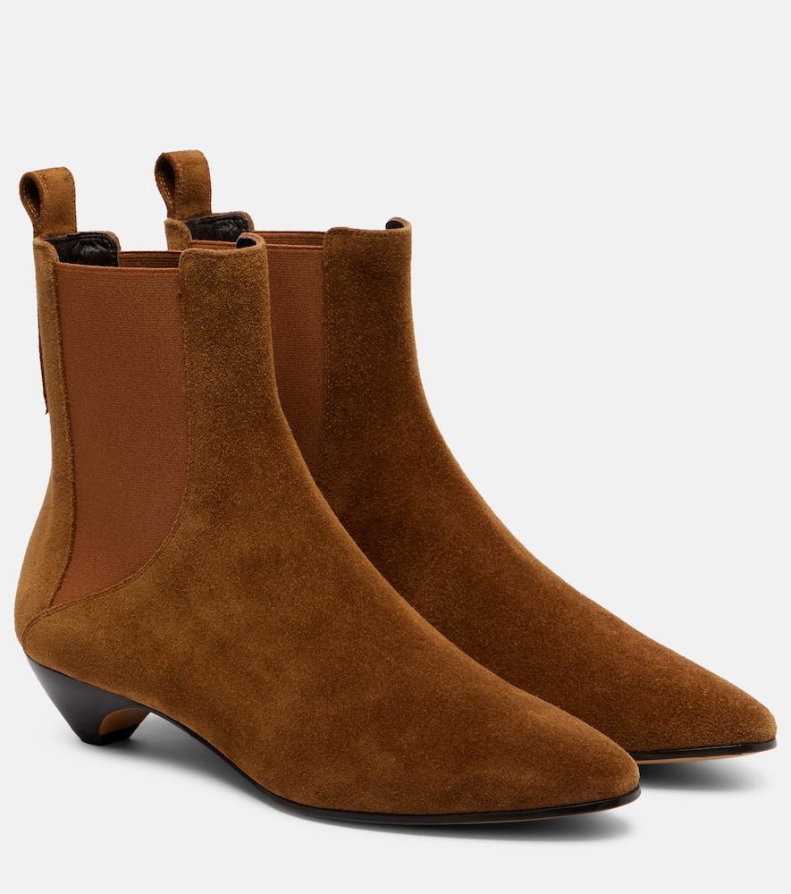 le monde béryl allegra suede ankle boots