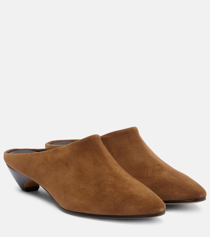 le monde béryl allegra suede mules