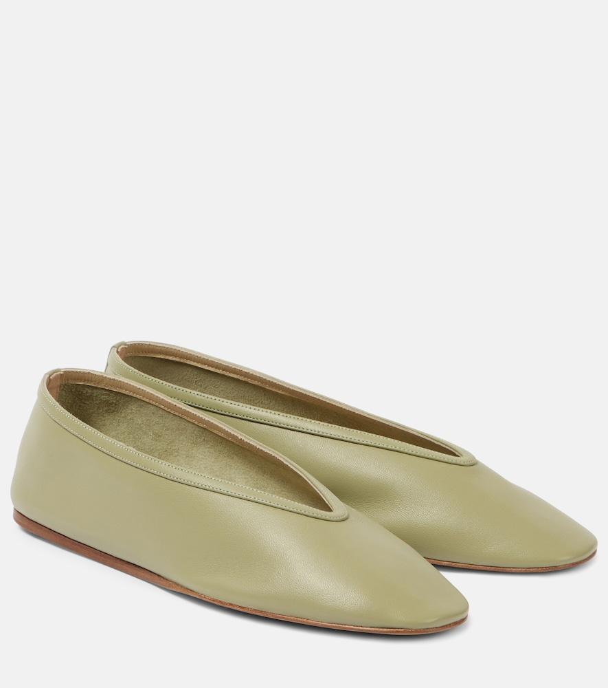 le monde béryl luna leather ballet flats