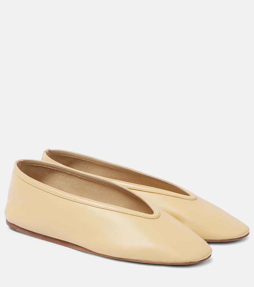 le monde béryl luna leather ballet flats