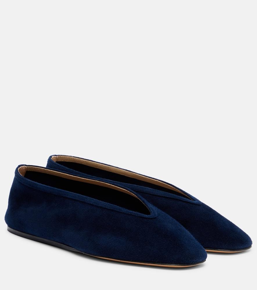 le monde béryl luna suede ballet flats