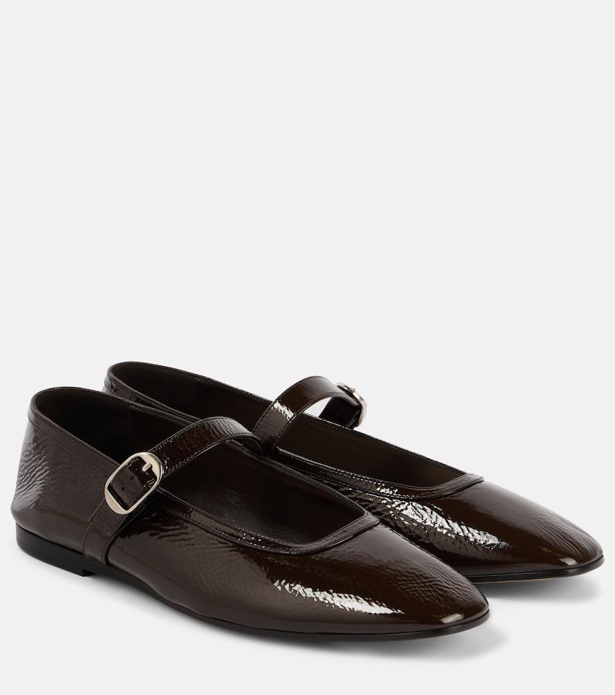 le monde béryl patent leather mary jane pumps