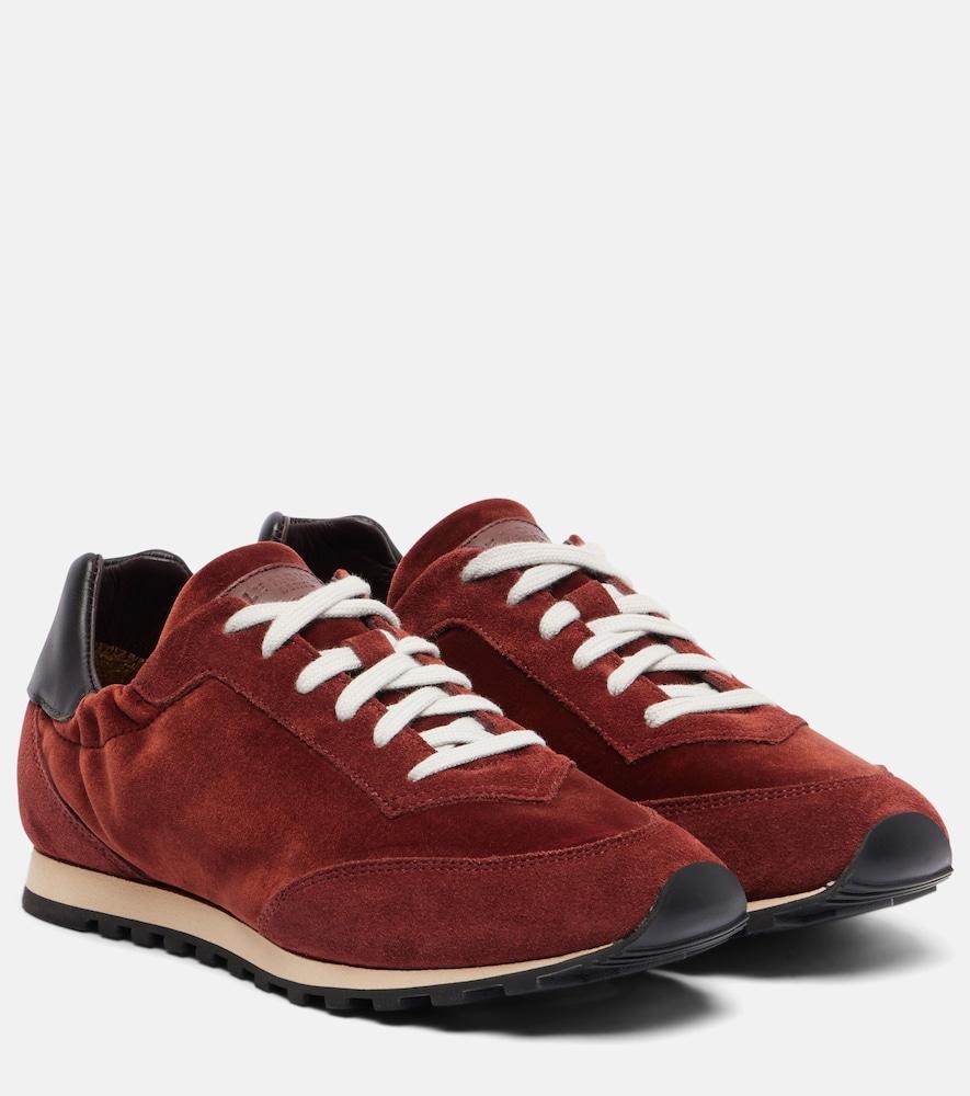 le monde béryl slim runner suede