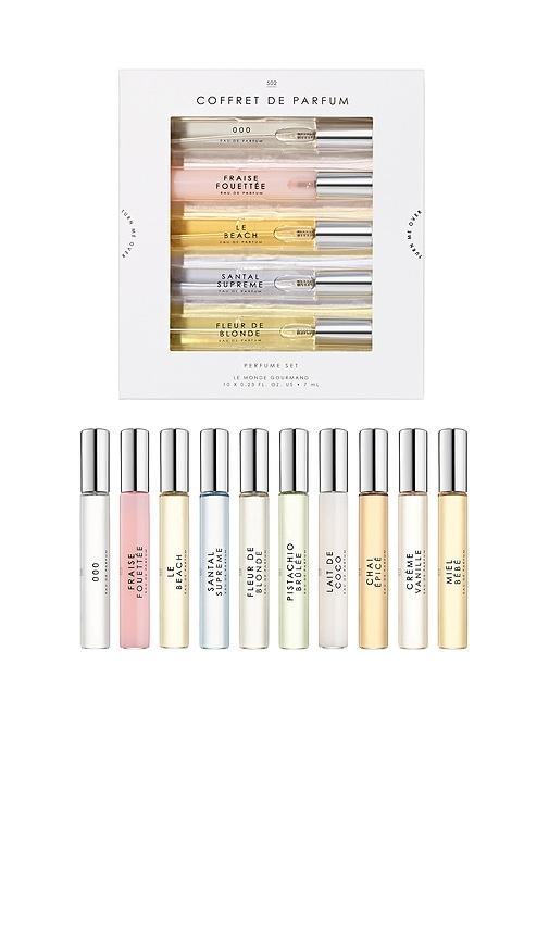 le monde gourmand coffret de parfums set 10 piece purse spray in beauty: na.